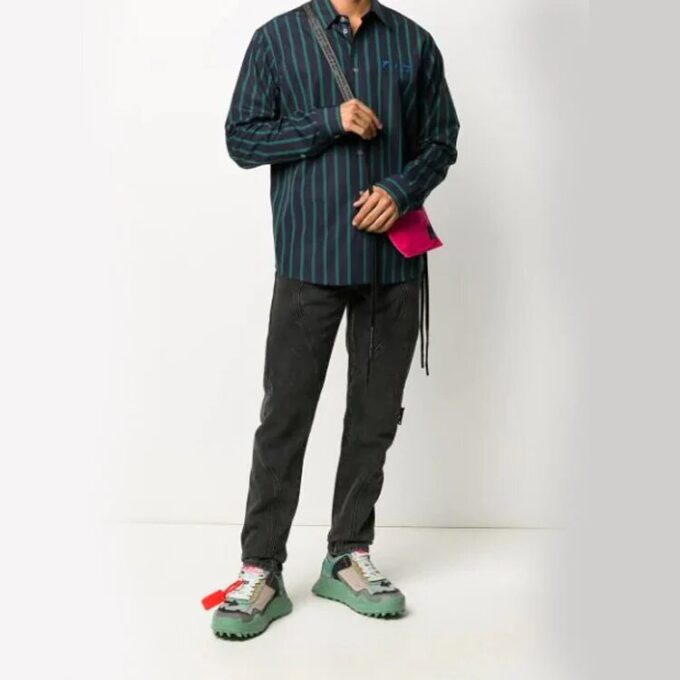 Striped Pivot Long Sleeve Shirt
