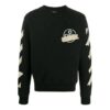 Tap Arrows Mens Logo Long Sleeve Round Neck Sweater Tape