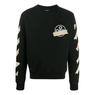Tap Arrows Mens Logo Long Sleeve Round Neck Sweater Tape