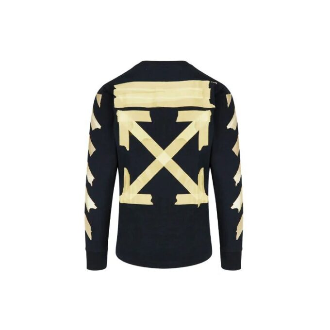 Tape Arrows Long Sleeve T-Shirt “Black”
