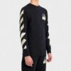 Tape Arrows Long Sleeve T-Shirt “Black”