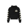 Tape Arrows Over Hoodie “Black/Beige”