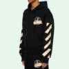 Tape Arrows Over Hoodie “Black/Beige”