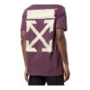 Tape Arrows print Printed Men Purple