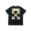 Tape Arrows Short Sleeve Over T-Shirt “Black”