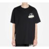 Tape Arrows Short Sleeve Over T-Shirt “Black”