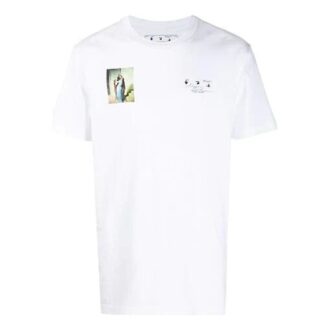 The Kiss Printing Short Sleeve White