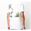 The Kiss Printing Short Sleeve White