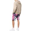 tie-dye Track Shorts “Pink”