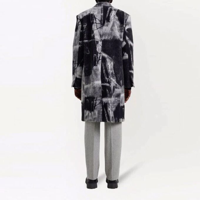 Tomek Double-Breasted Coat “Multicolor”