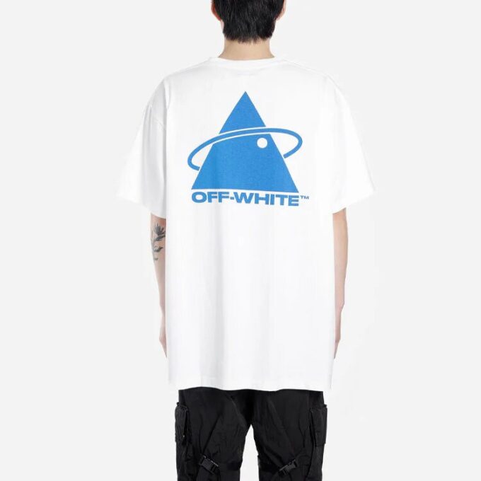 Triangle Planet Oversized Blue/White