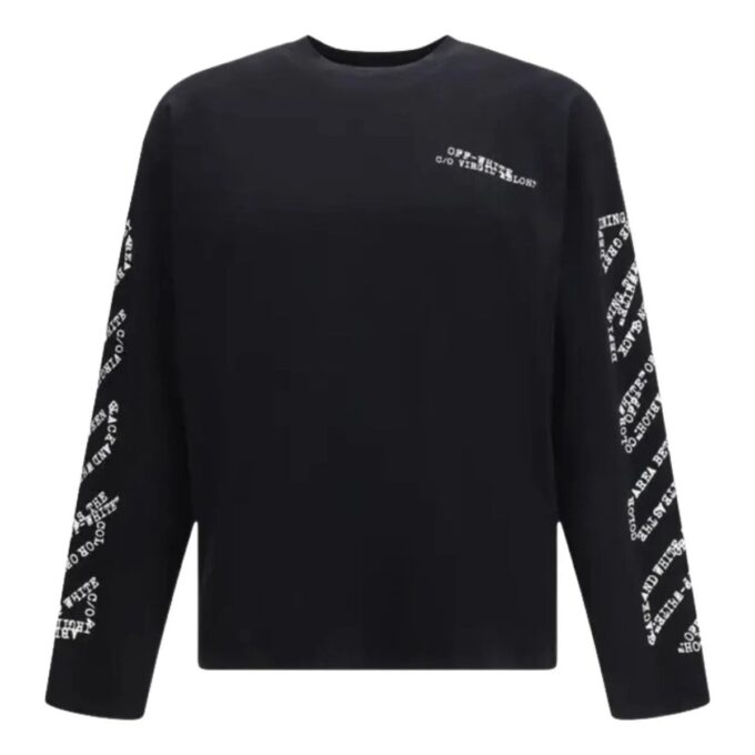 Type Arrow Diag Skate T-Shirt “Black”