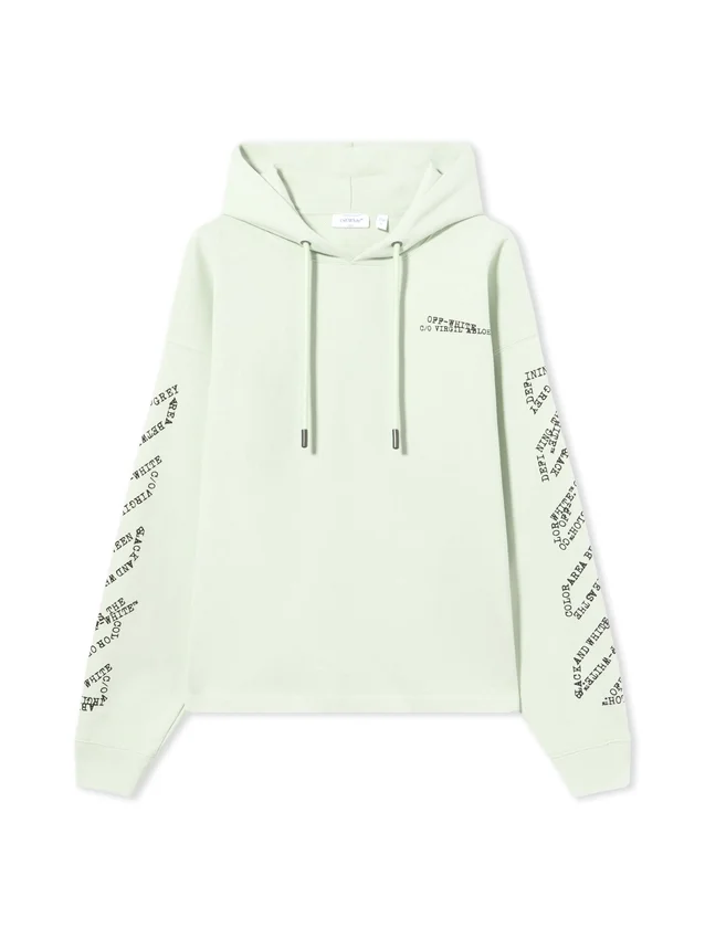 Type Arrow Diagonal Loose Hoodie Type Arrow Diagonal Loose Hoodie