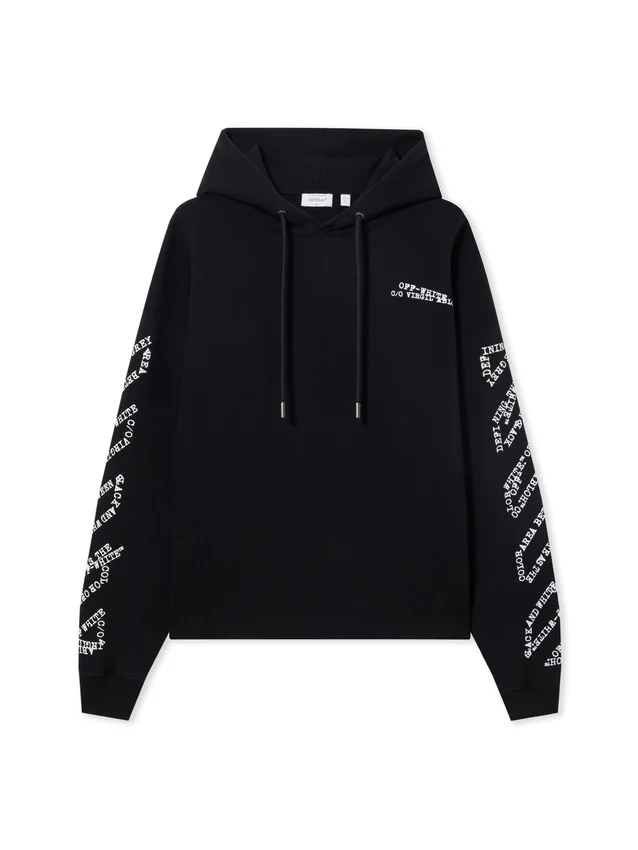 Type Arrow Diagonal Loose Hoodie Type Arrow Diagonal Loose Hoodie