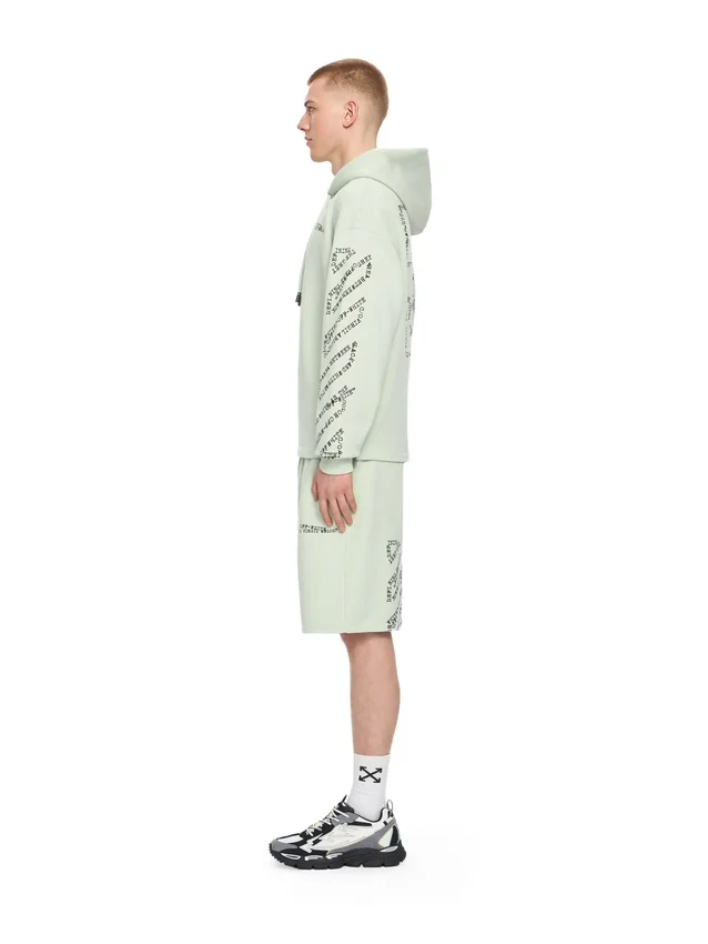 Type Arrow Diagonal Loose Hoodie Type Arrow Diagonal Loose Hoodie