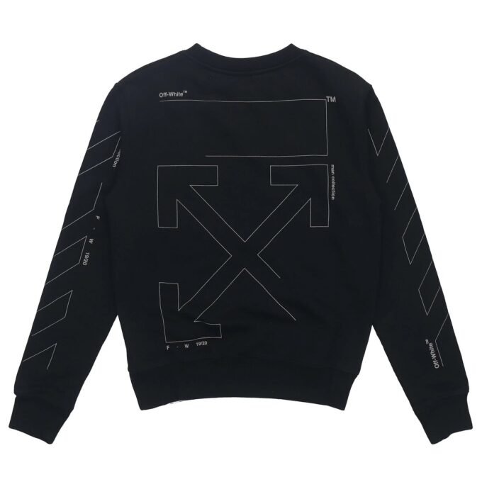 Unfinished 3M Arrow Crew Neck Sweater