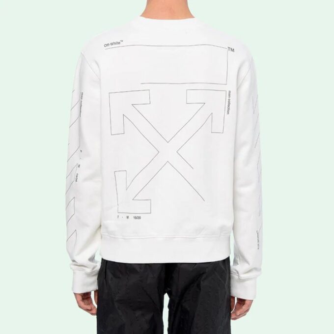 Unfinished 3M Arrow Crew Neck Sweater