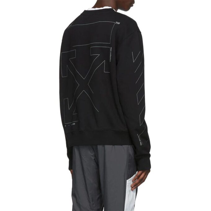 Unfinished 3M Arrow Crew Neck Sweater