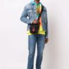 Unisex Arrow Single-Shoulder Bag Black