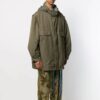 Unisex Padded Hooded Windbreaker Jacket Green