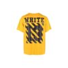 Unisex SS21 Co Virgil Ablo Ow Tee Yellow