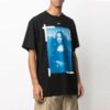 Unisex SS21 Mona Lisa Printing Black