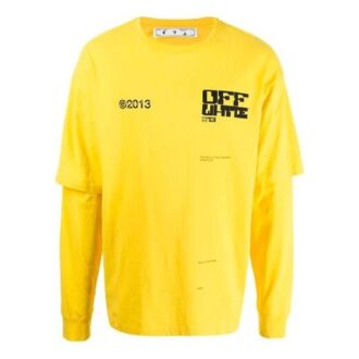 Unisex SS21 Printing Logo Swea Yellow