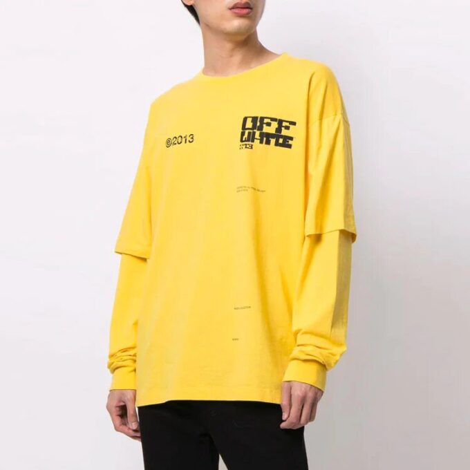 Unisex SS21 Printing Logo Swea Yellow