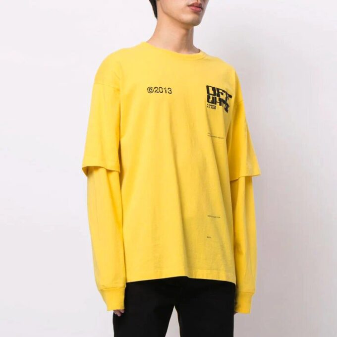 Unisex SS21 Printing Logo Swea Yellow