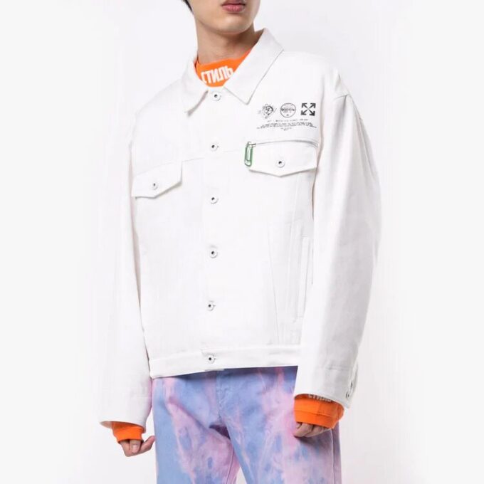 Universal Key Casual Jacket White