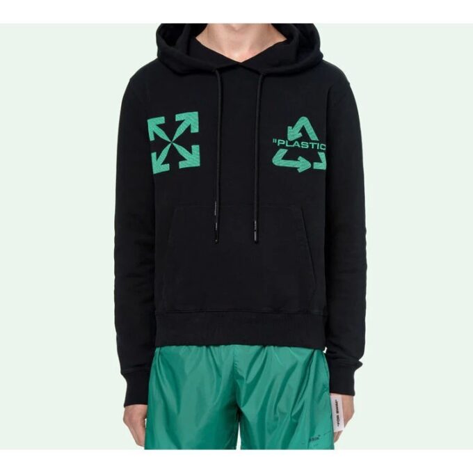 Universal Key Embroidery Hooded Sweater