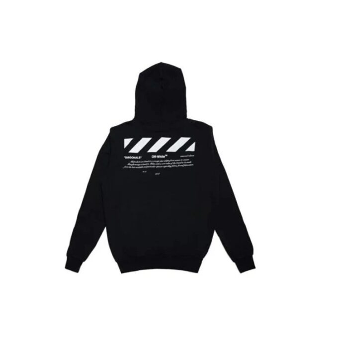Virgil Abloh 01 Dingonal Alphabet Numeric Printing Loose Version Black
