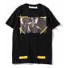 Virgil Abloh Printing Short Sleeve Version Black