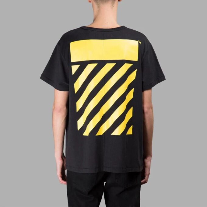 Virgil Abloh Printing Short Sleeve Version Black