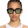 Virgil L Light Green Lens Sunglasses Virgil L Light Green Lens Sunglasses