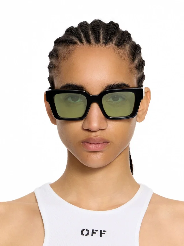 Virgil L Light Green Lens Sunglasses Virgil L Light Green Lens Sunglasses