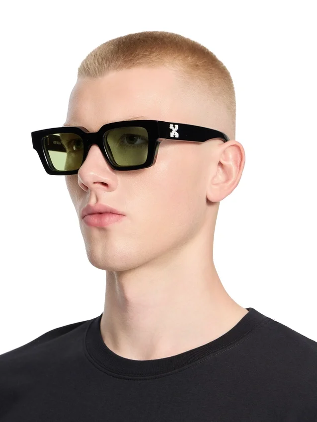 Virgil M Light Green Lens Sunglasses Virgil M Light Green Lens Sunglasses