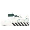 Vulc Low Canvas Alien Logo Applique “White Green Black”