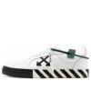 Vulc Low Leather Sneaker “White Black”