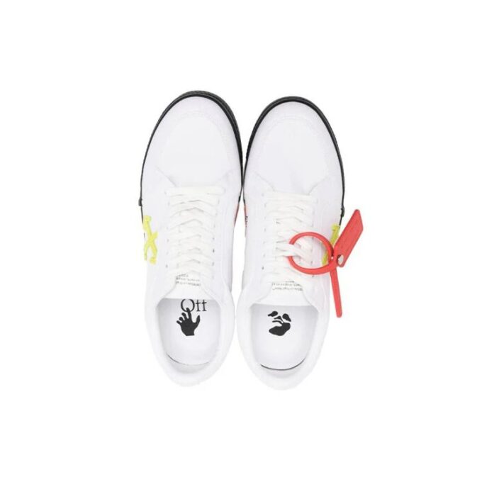 Vulc Low Sneaker “White Yellow Black”