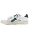 Vulcanized 5.0 Low Top Distressed Sneaker “White Black”