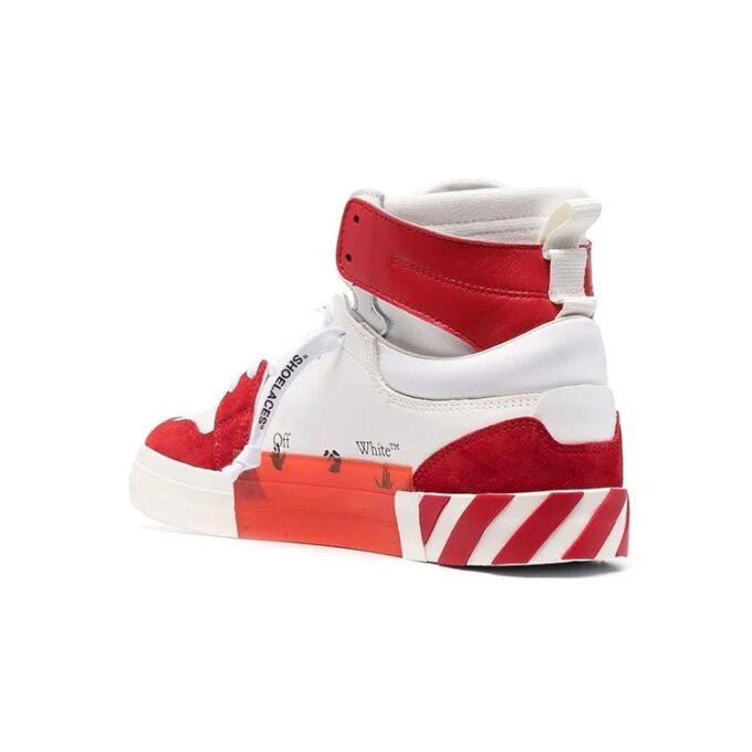 Vulcanized High-Top “Red White”