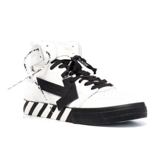 Vulcanized High-Top “White Black”
