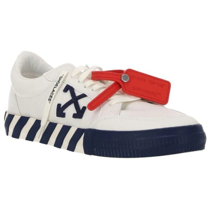 Vulcanized Low Canvas “White Black Red”