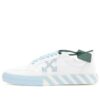 Vulcanized Low Sneaker “White Blue”