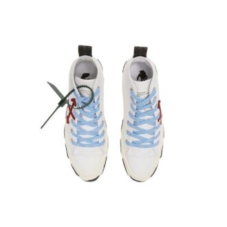 Vulcanized Mid-Top “White Burgundy Blue Black”