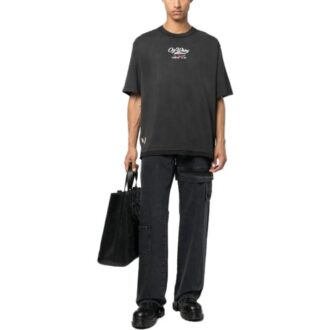 Wave Off Raw Over T-Shirt “Black”