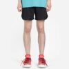 Wavy Line Mesh Shorts Black/Multicolor