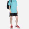 Wavy Line Mesh Shorts Black/Multicolor