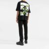 Weed Arrows Oversized T-Shirt “Black Green”